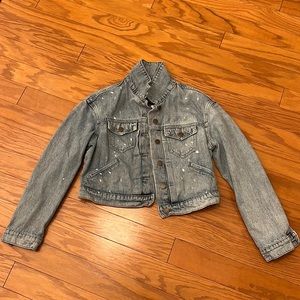 Old Navy Cropped boxy Jean Jacket